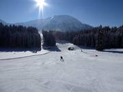 Traumhaftes Anfänger-Areal am Braunilift und Bärenbadlift
