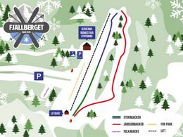 Skigebiet Fjällberget