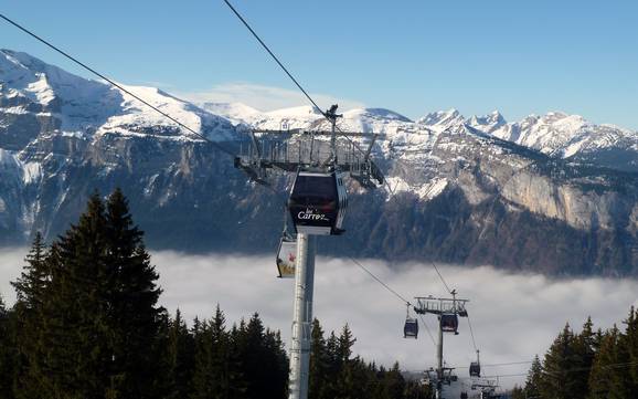 Skilifte/Seilbahnen Faucigny – Lifte/Seilbahnen Le Grand Massif – Flaine/Les Carroz/Morillon/Samoëns/Sixt