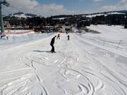 Übungspiste neben der Talstation