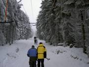 Hexenrittlift - Schlepplift mit T-Bügel/Anker