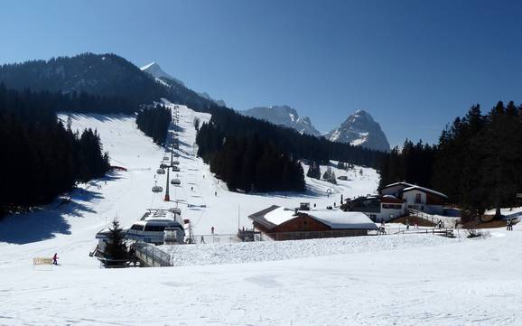 Skifahren in der Zugspitz Region