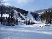 Verbindungspisten in Solisko