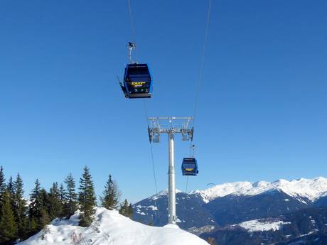 Stubaital: beste Skilifte – Lifte/Seilbahnen Schlick 2000 – Fulpmes