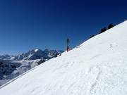 Schön steil - Piste 12 "Devil's Run" am Horberg