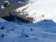 Tiefschneehang an der Furglerblickbahn