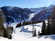 Blick vom Roßkopf auf Zauchensee 