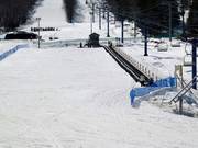 Übungsgelände mit Förderband