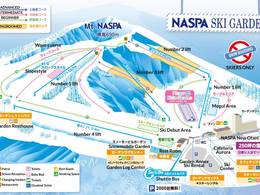 Pistenplan Naspa Ski Garden