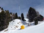 Lanzenbeschneiung am Buffaure