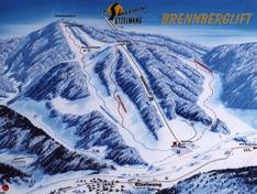 Pistenplan Brennberglift – Etzelwang