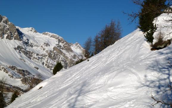 Skigebiete für Könner und Freeriding Bergell – Könner, Freerider Aela – Maloja