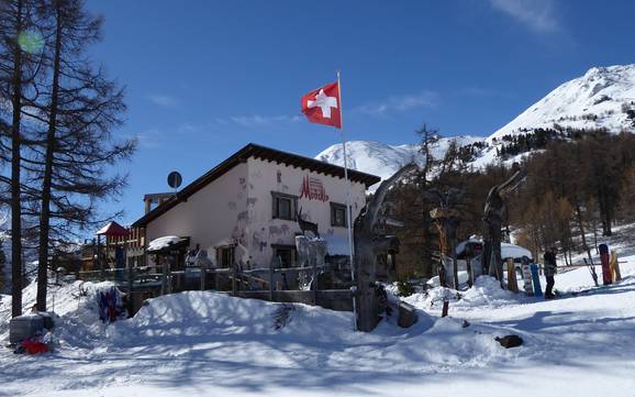Hütten, Bergrestaurants  Vispertal – Bergrestaurants, Hütten Bürchen/Törbel – Moosalp