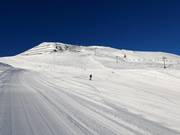 Mittelschwere Karleitenabfahrt und Pleisen Steilhang