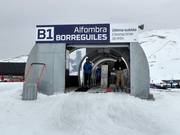Doble Alfombra Borreguiles - Förderband/Zauberteppich mit Überdachung