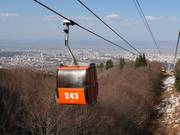 Blick auf Sofia mit seinen zahlreichen Unterkünften