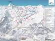 Pistenplan vom Skigebiet Kitzsteinhorn/Maiskogel – Kaprun