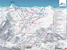Pistenplan Kitzsteinhorn/Maiskogel – Kaprun