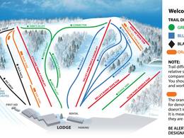 Pistenplan Seven Oaks