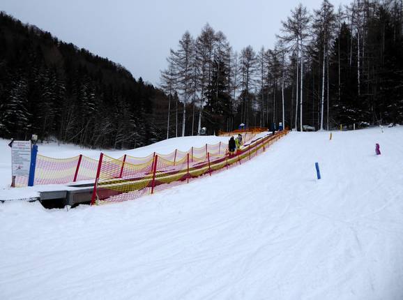 Leichter Hang in der Waldhof Winterwelt