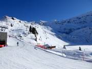 Blick vom Trübsee zum Titlis