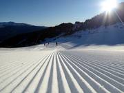 Perfekte Pistenpräparierung im Skigebiet La Molina/Masella