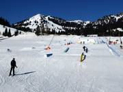 Snowpark an den Wedelliften