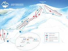 Pistenplan Voras – Kaimaktsalan