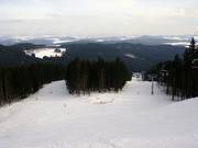 Standardabfahrt und Skiroute