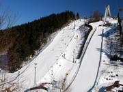 Kurz und knackig: Die Pisten neben der St. Georg-Schanze