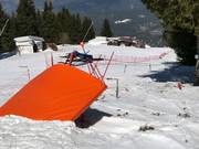 Seillift an der Bergstation