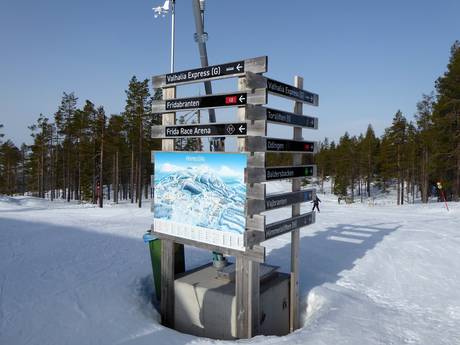 Nordschweden: Orientierung in Skigebieten – Orientierung Idre Himmelfjäll