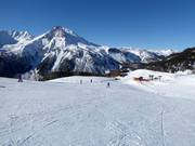 Übungspiste auf Alp da Munt