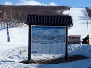 Pistenplan an der Talstation