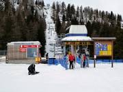 Grual-Zapel - 4er Sesselbahn fix geklemmt