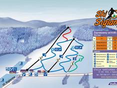 Pistenplan Siglany – Wisła