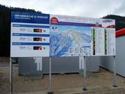 Informationstafel an der Talstation