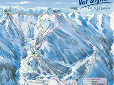 Pistenplan Le Seignus