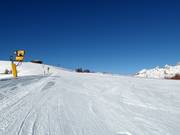 Leichte und breite Piste Paradiso