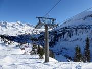 Monte Flu - 4er Sesselbahn fix geklemmt