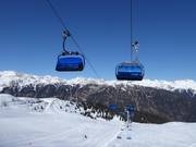 Kalcheralm (Jaufen Lift) - 4er Hochgeschwindigkeits-Sesselbahn (kuppelbar) mit Abdeckhauben