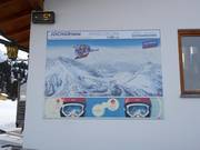 Pistenplan am Hotel Schwarzhorn