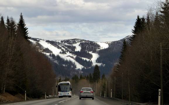 Åre: Anfahrt in Skigebiete und Parken an Skigebieten – Anfahrt, Parken Åre