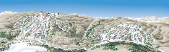 Jackson Creek Summit & Black River Basin (Snowriver Mountain Resort)