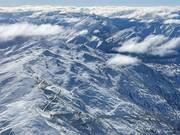 Blick über das komplette Skigebiet Cardrona