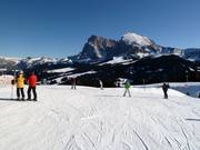 Piste an der Sesselbahn Floralpina