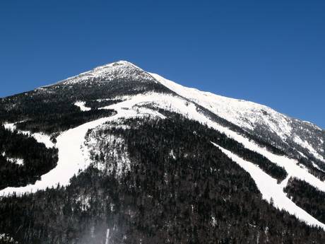Mid-Atlantic States: Größe der Skigebiete – Größe Whiteface – Lake Placid