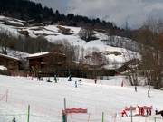 Anfängergelände Pattes am Ortsrand von Megève