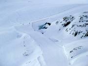Mittlerer Teil der Abfahrt Mittelberg