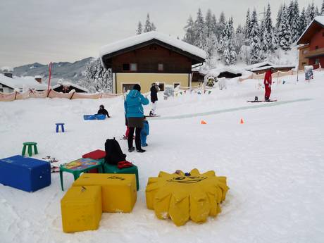 Kinderländer der Skischule Mühlbach